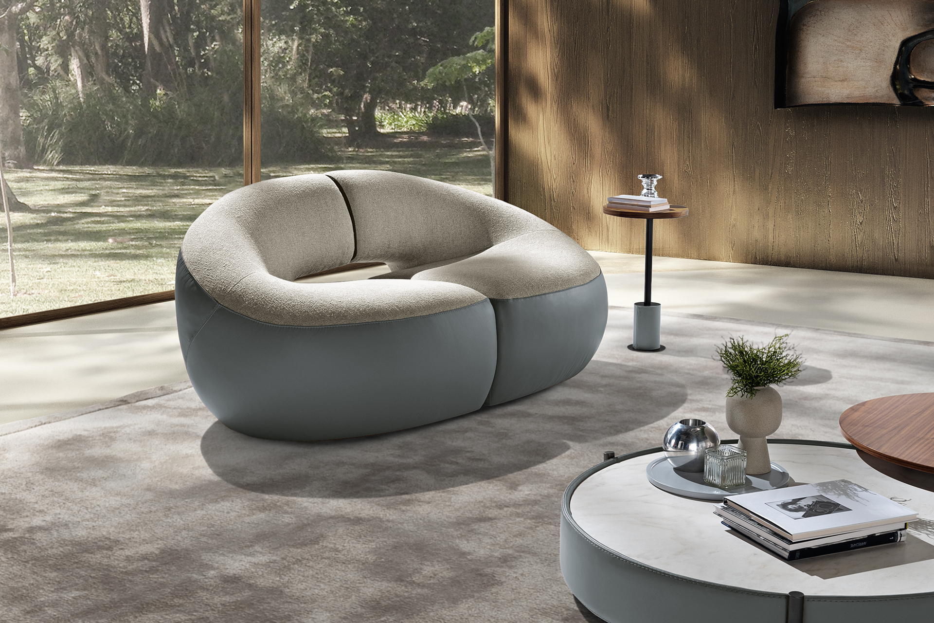 Abbracio Max Divani - Arm Chairs- The August Company | Mumbai