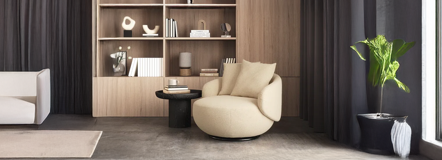 Rondo Furninvoa - Living Room Arm Chair - The August Company | Mumbai - India