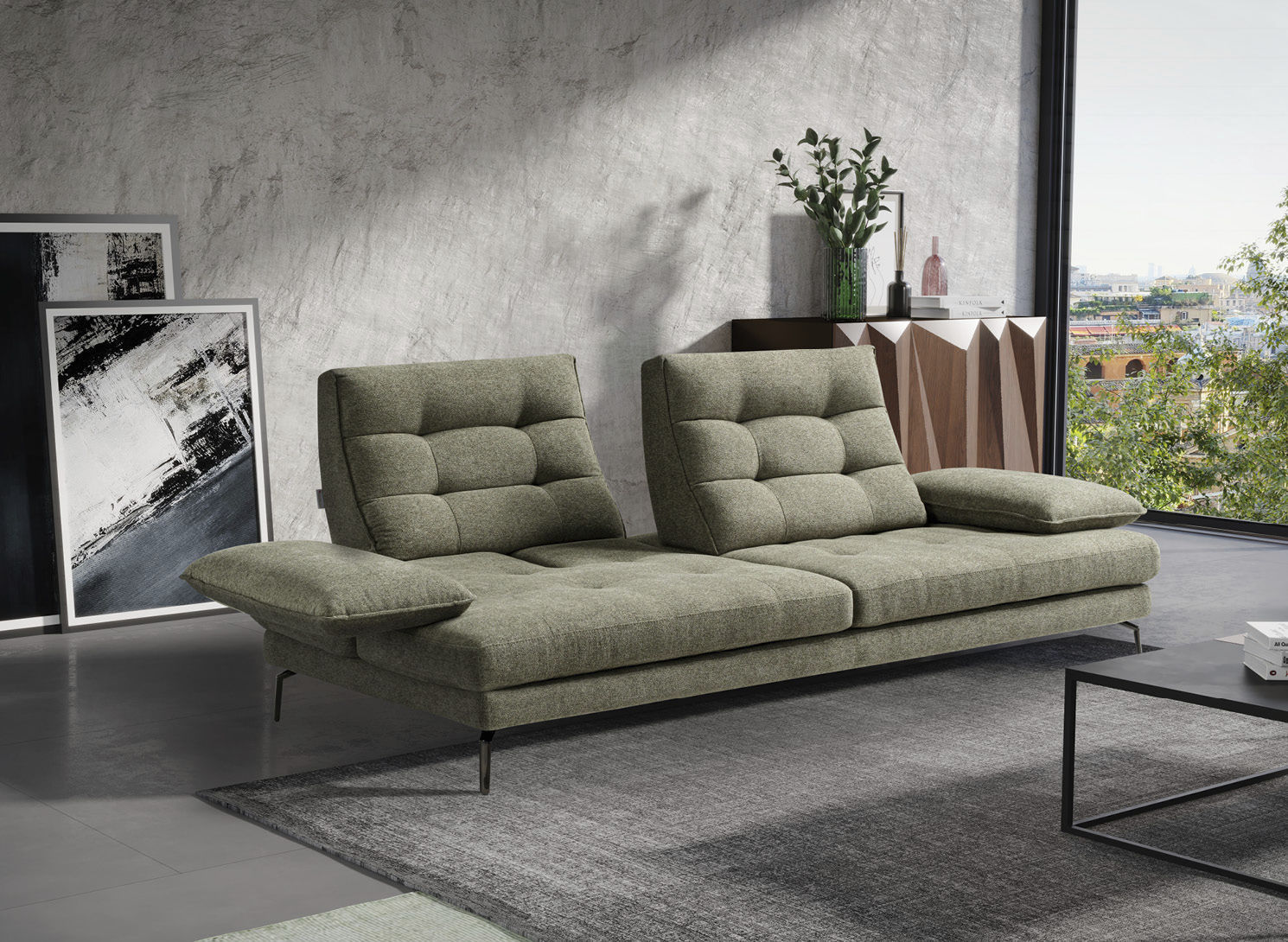 Elle & Bucci Max Divani - Sofa - The August Company| Mumbai