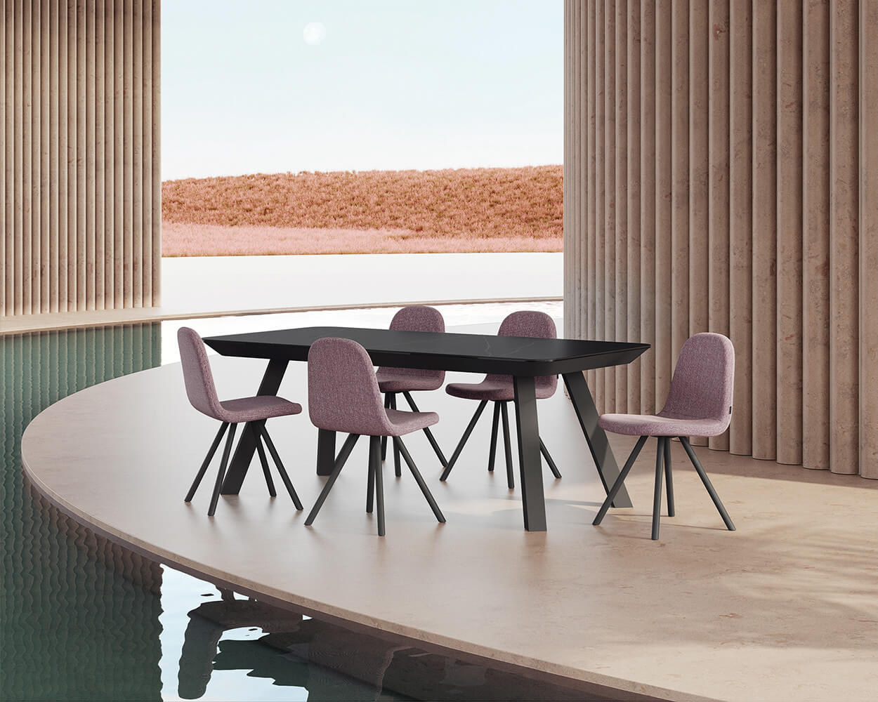 Galet Mobliberica- Dinning Chair -m The August Company | Mumbai