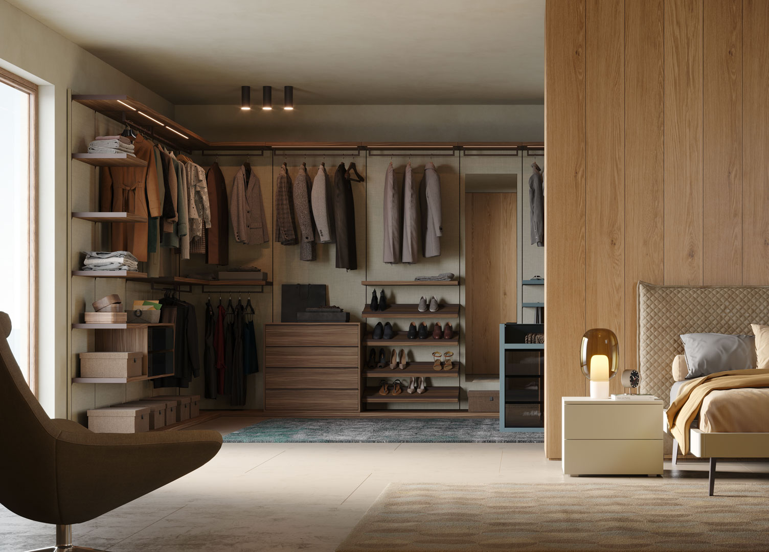 Giessegi Atena- Walkin Closet - The August Company | Mumbai