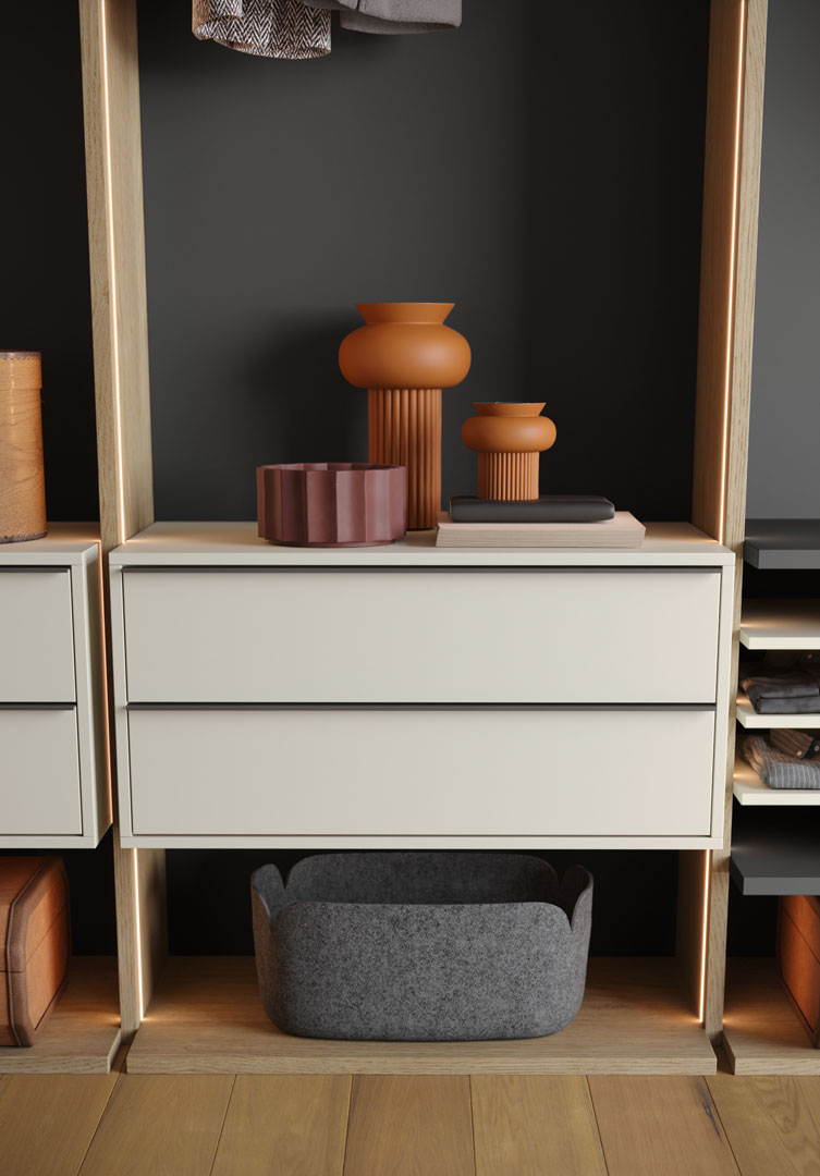 Giessegi Nemesi - Walkin Closet- The August Company | Mumbai