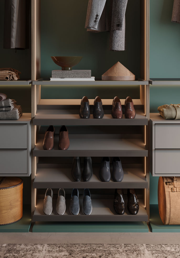 Giessegi Persefone- Walkin Closet- The August Company | Mumbai