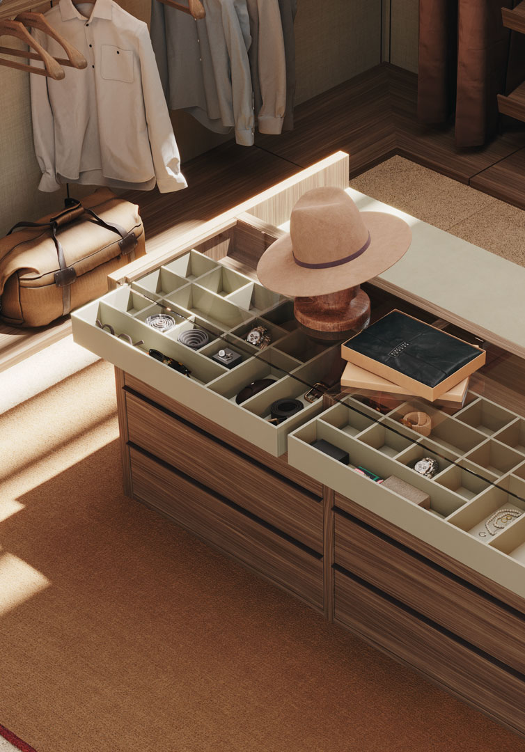 Giessegi Leto - Walkin Closet- The August Company | Mumbai