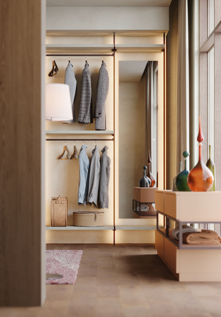 Giessegi Ebe- Walkin Closet - The August Company | Mumbai