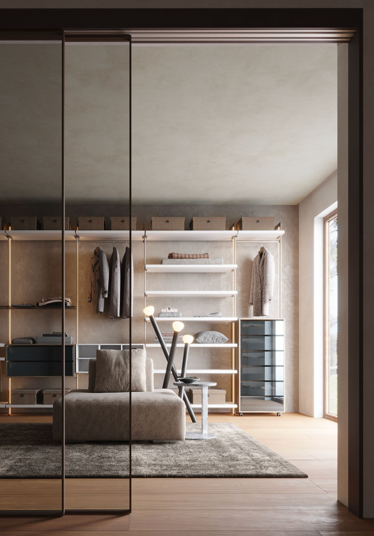 Giessegi Estia- Walkin Closet- The August Company | Mumbai