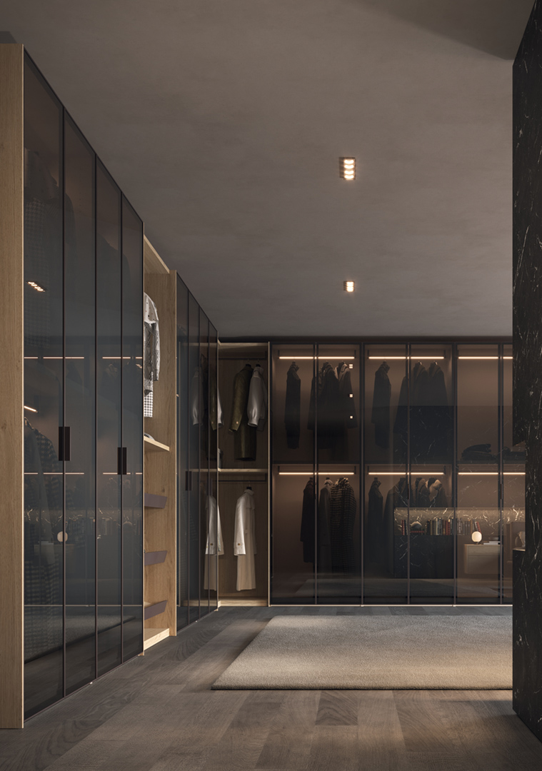 Giessegi Jerry- Hinged Wardrobe - The August Company | Mumbai