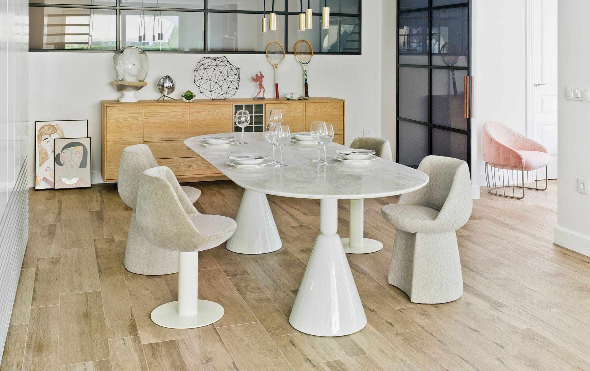 Magnum Sancal - Dinning Chair - The August Company | Mumbai