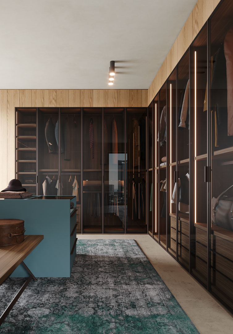 Giessegi Atena- Walkin Closet - The August Company | Mumbai