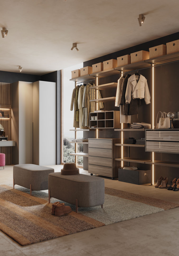 Giessegi Circe- Walkin Closet - The August Company | Mumbai