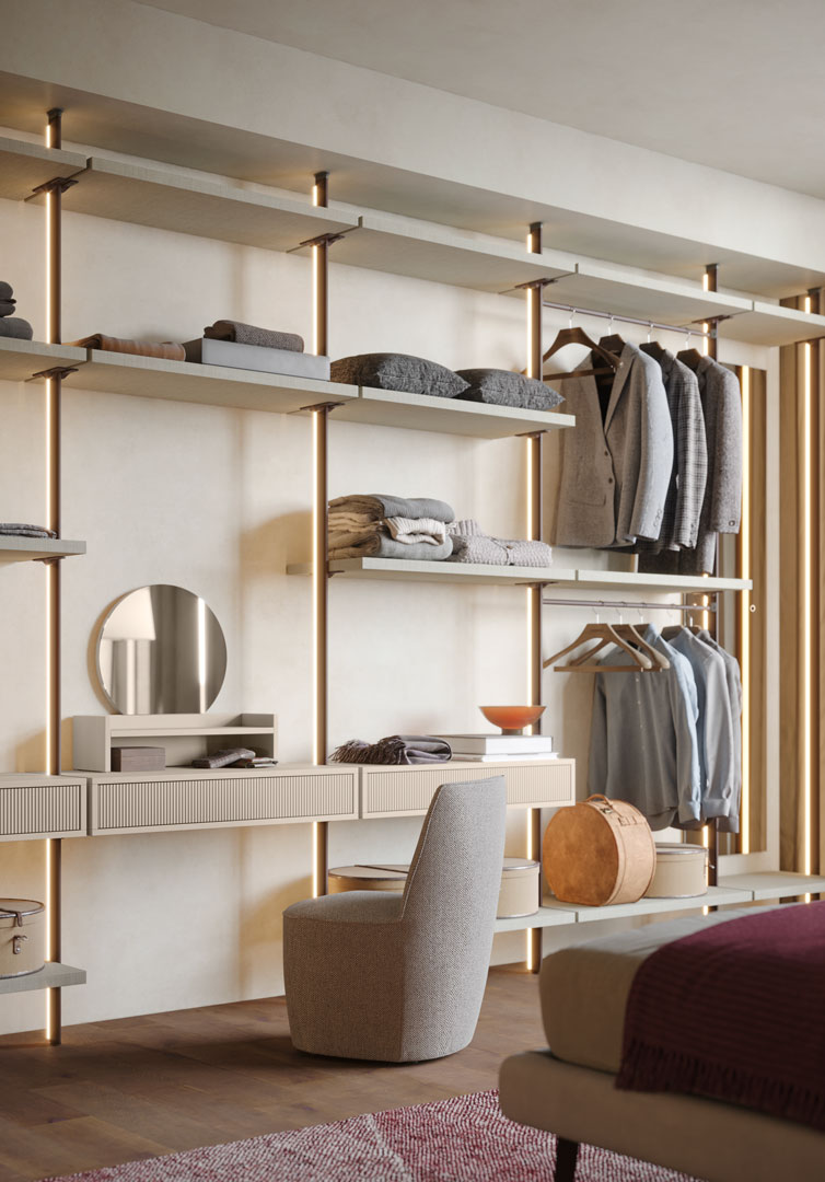 Giessegi Ebe- Walkin Closet - The August Company | Mumbai