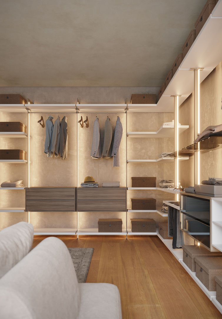 Giessegi Estia- Walkin Closet- The August Company | Mumbai