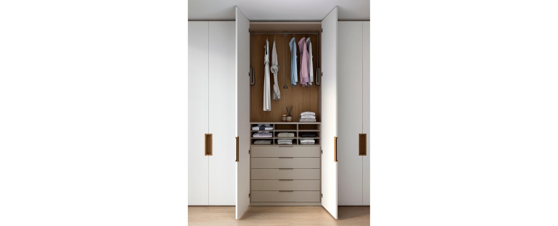 Emede Solid- Hinged Wardrobe - The August Company | Mumbai