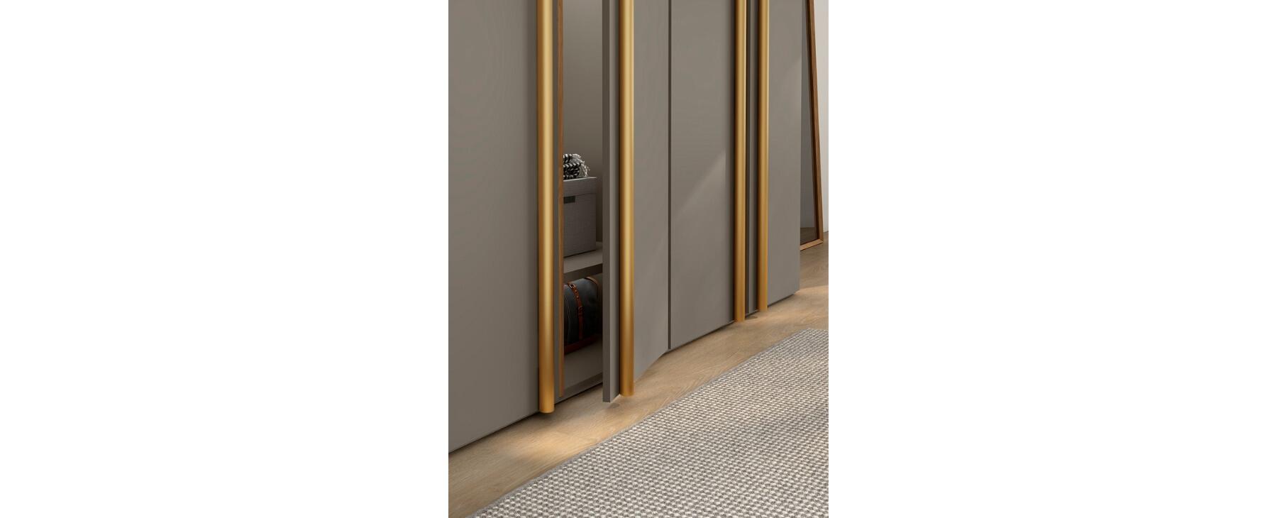 Emede Stilt- Hinged Wardrobe - The August Company | Mumbai