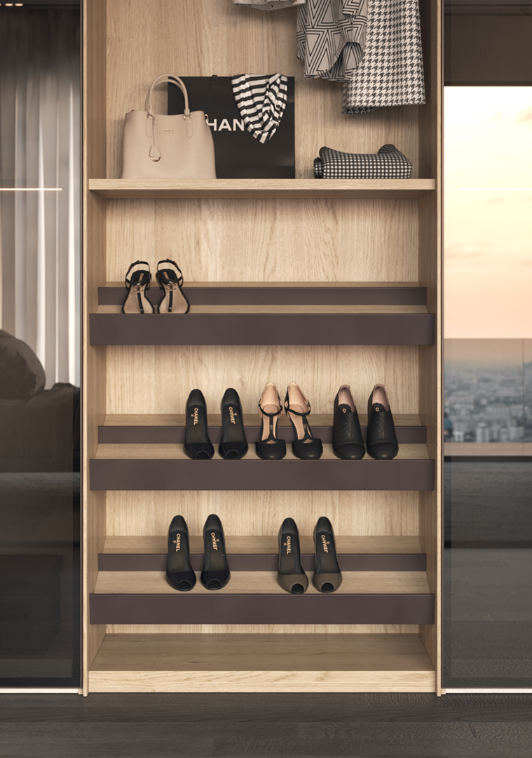 Giessegi Jerry- Hinged Wardrobe - The August Company | Mumbai