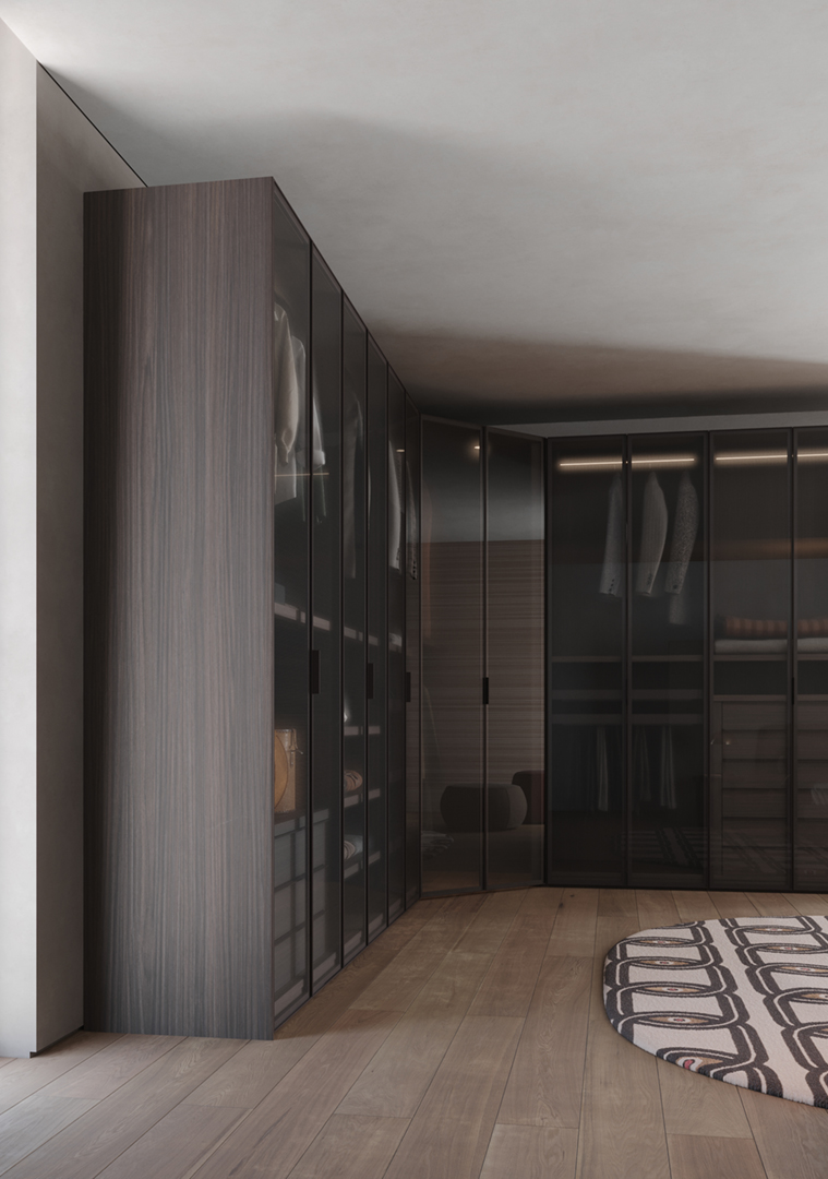 Giessegi Open - Hinged Wardrobe - The August Company | Mumbai