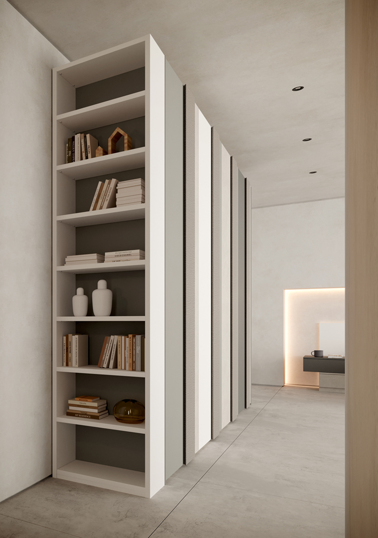 Giessegi Uno - Hinged Wardrobe - The August Company | Mumbai