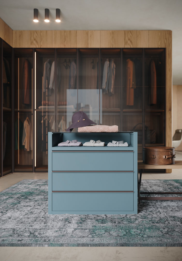 Giessegi Atena- Walkin Closet - The August Company | Mumbai