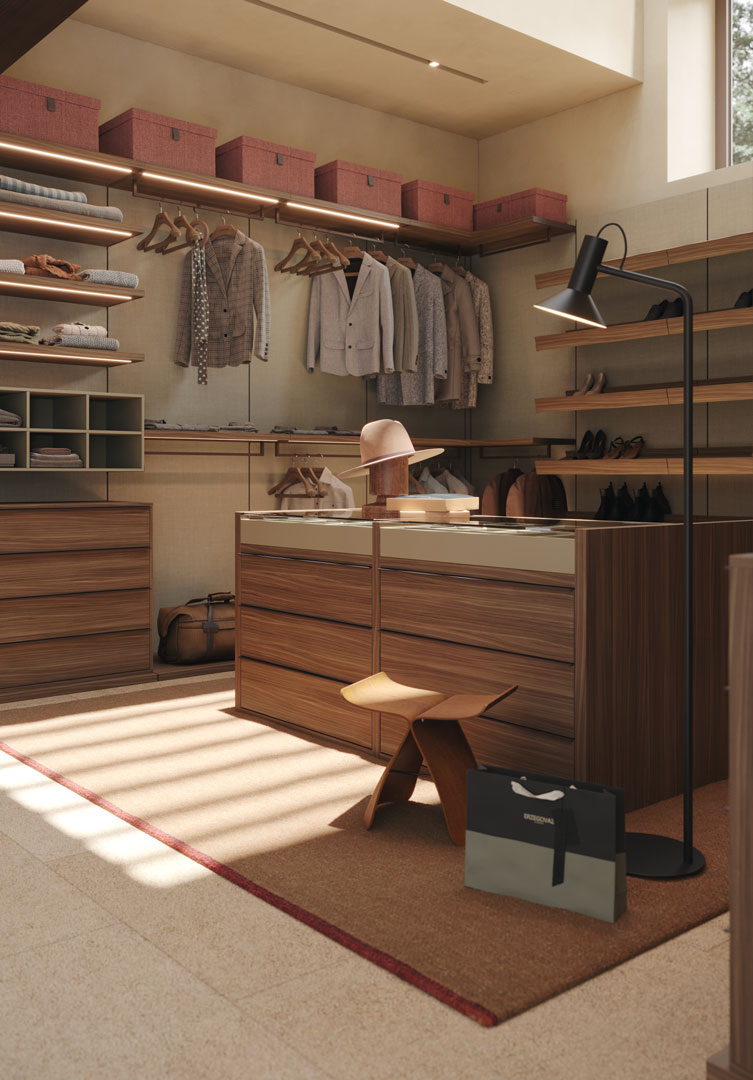 Giessegi Leto - Walkin Closet- The August Company | Mumbai