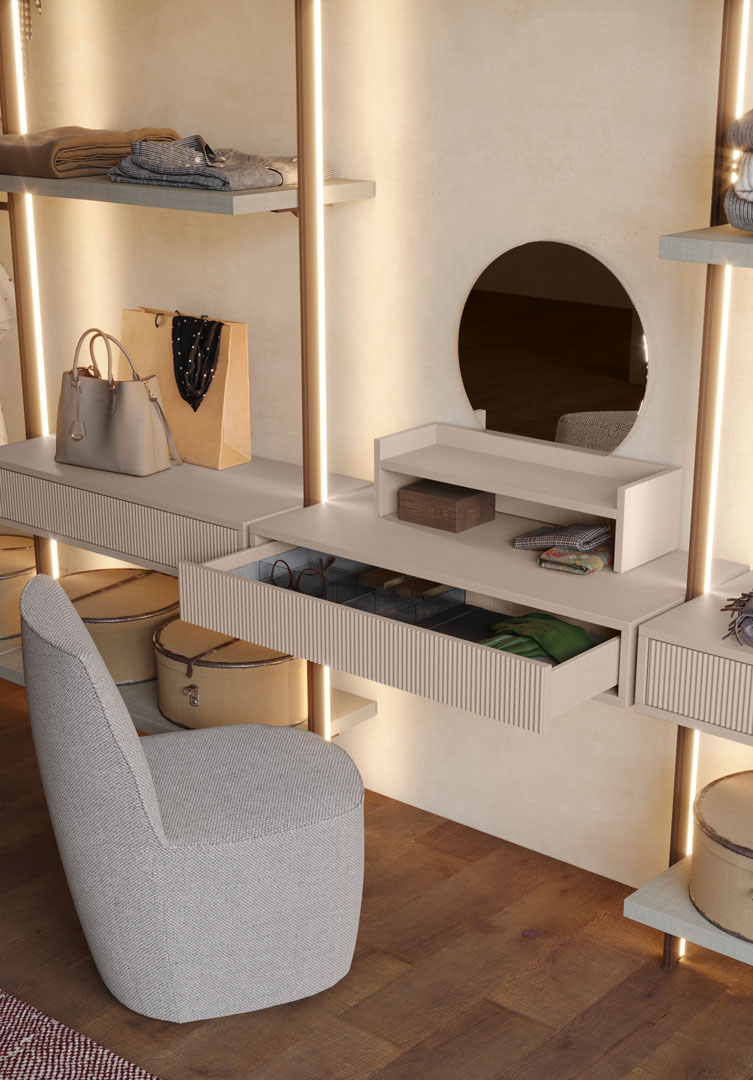 Giessegi Ebe- Walkin Closet - The August Company | Mumbai