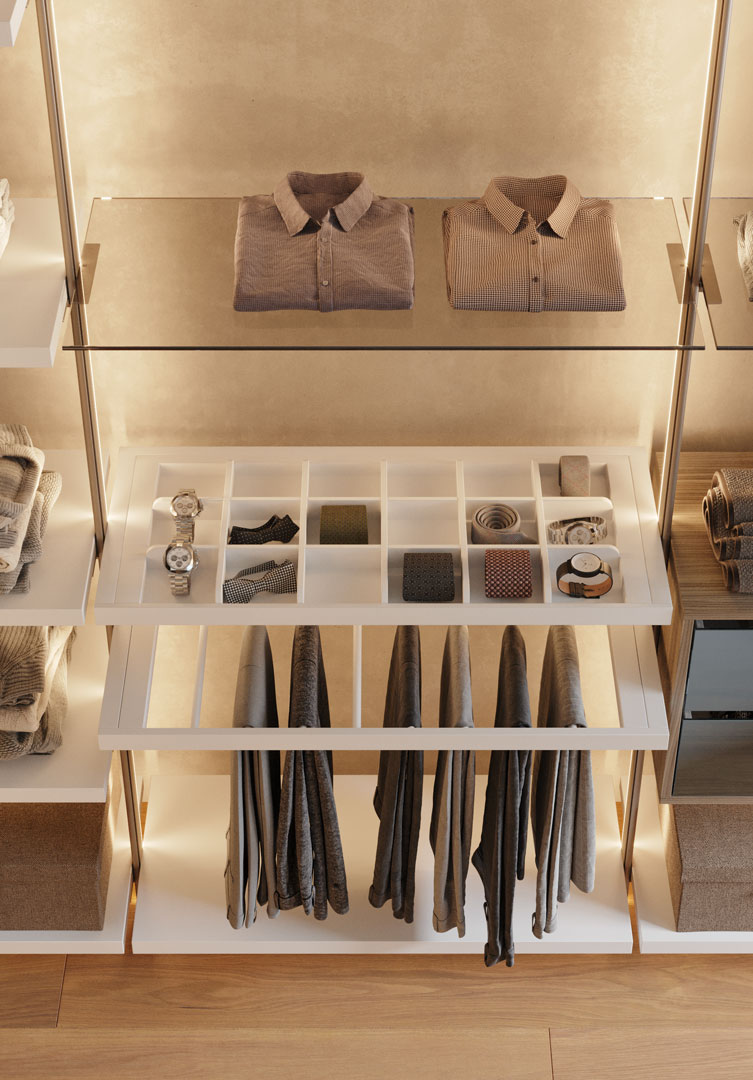 Giessegi Estia- Walkin Closet- The August Company | Mumbai