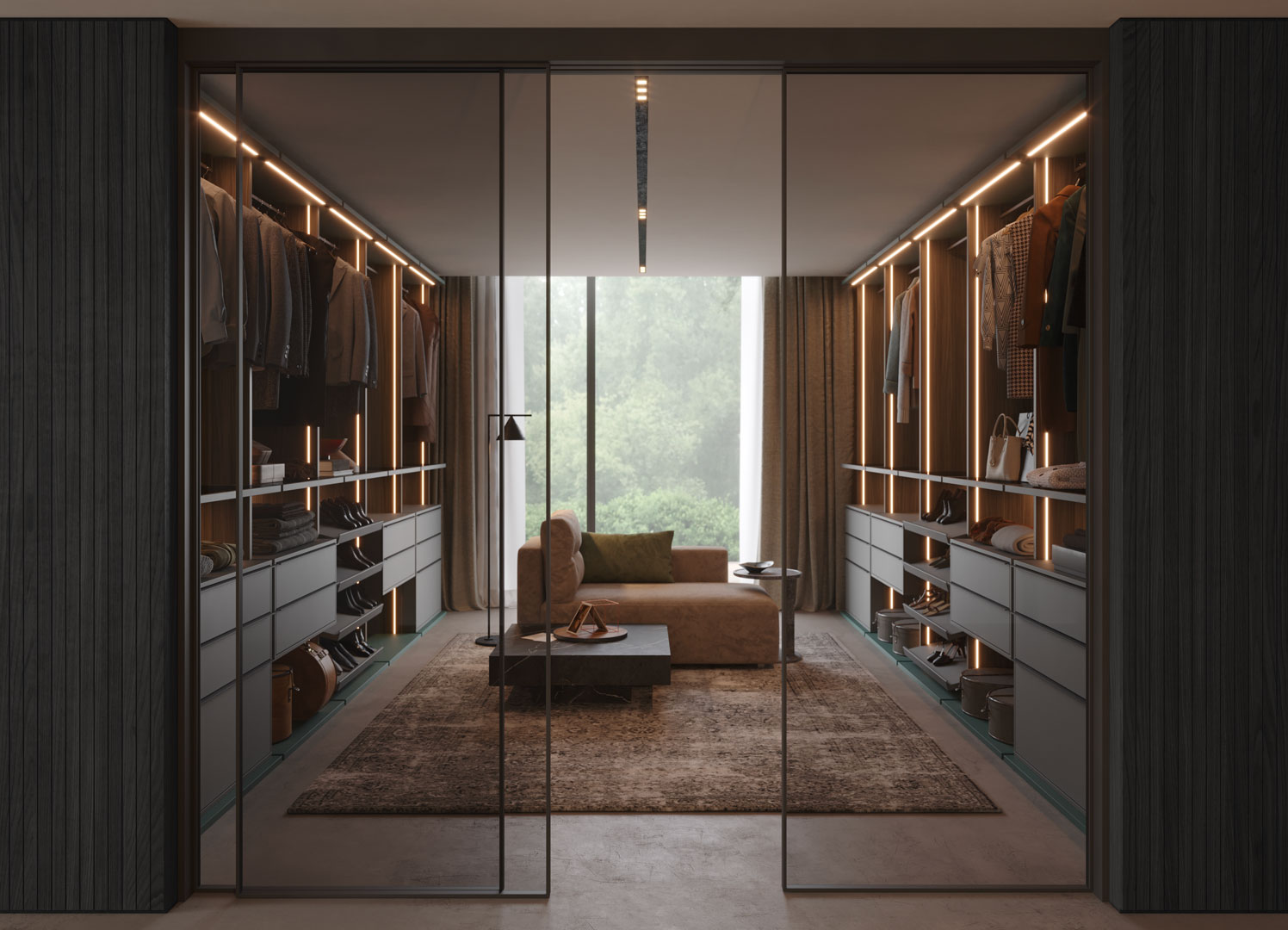 Giessegi Persefone- Walkin Closet- The August Company | Mumbai