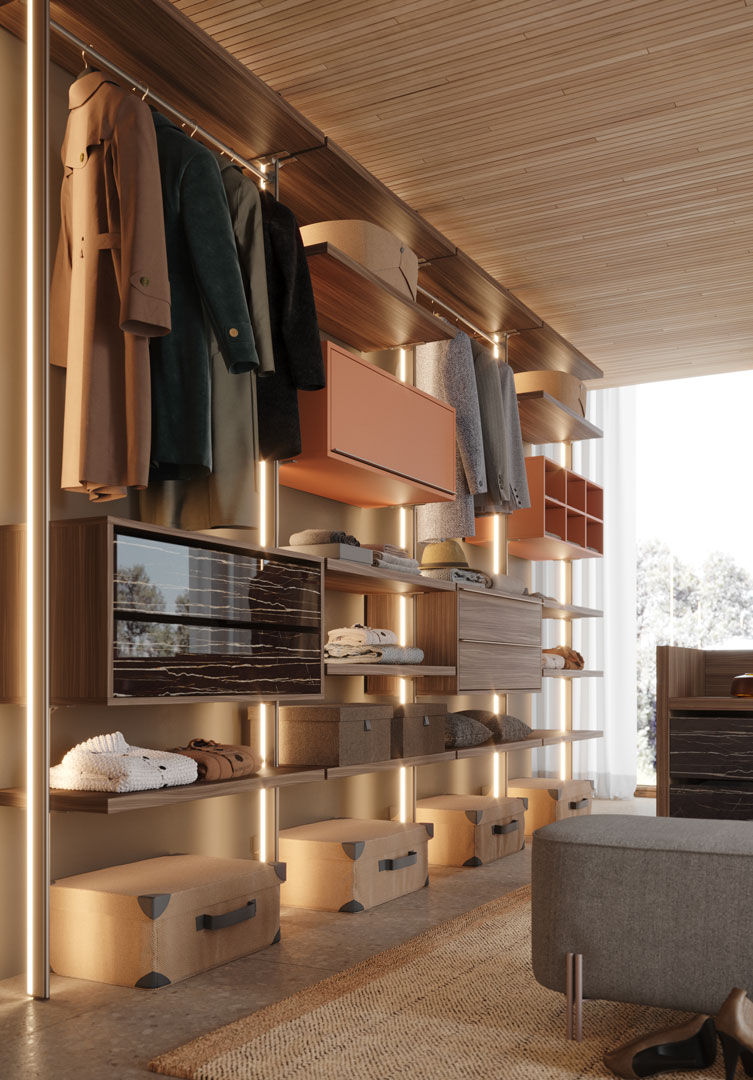 Giessegi Demetra- Walkin Closet - The August Company | Mumbai