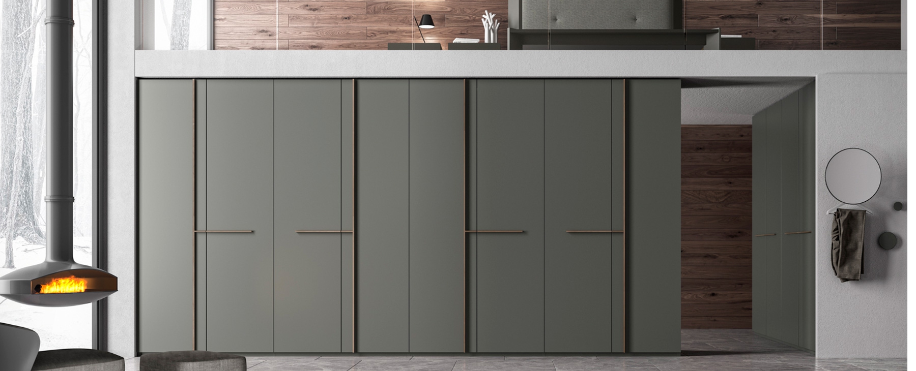 Emede Mikado- Hinged Wardrobe - The August Company | Mumbai