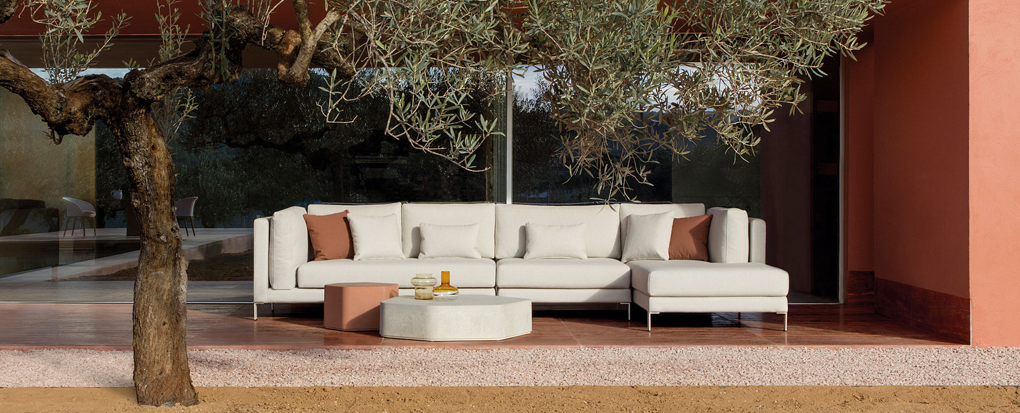 Slim Expormim- Outdoor Sofa - The August Company | Mumbai