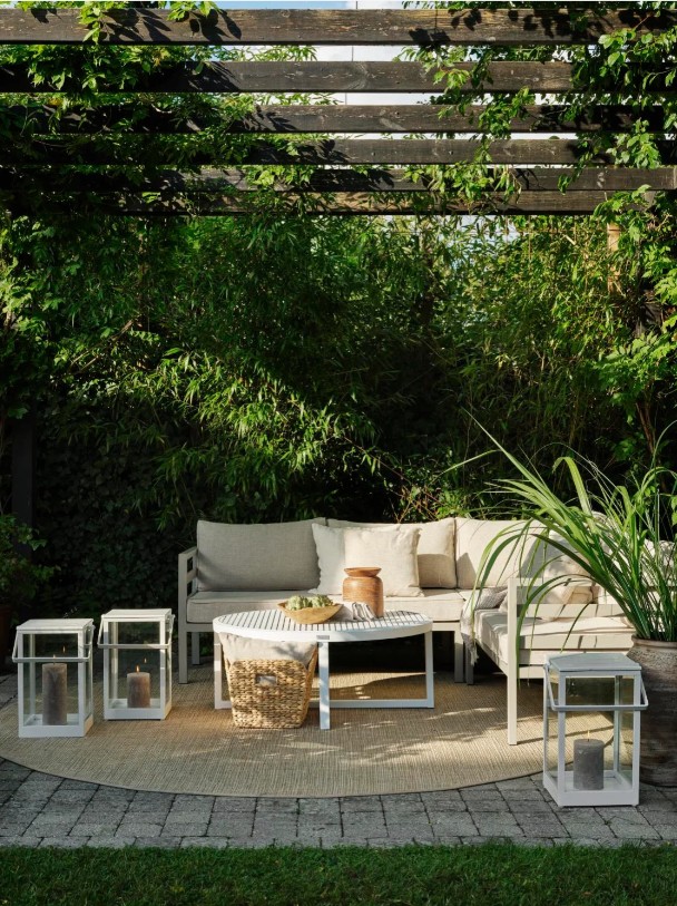 Weldon Brafab- Outdoor Sofa - The August Company | Mumbai