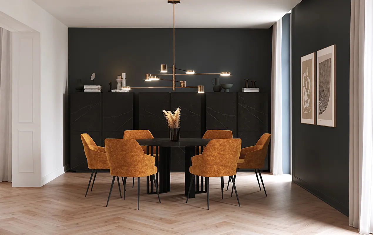 Joplin Dressy - Dinning Table - The August Company| Mumbai