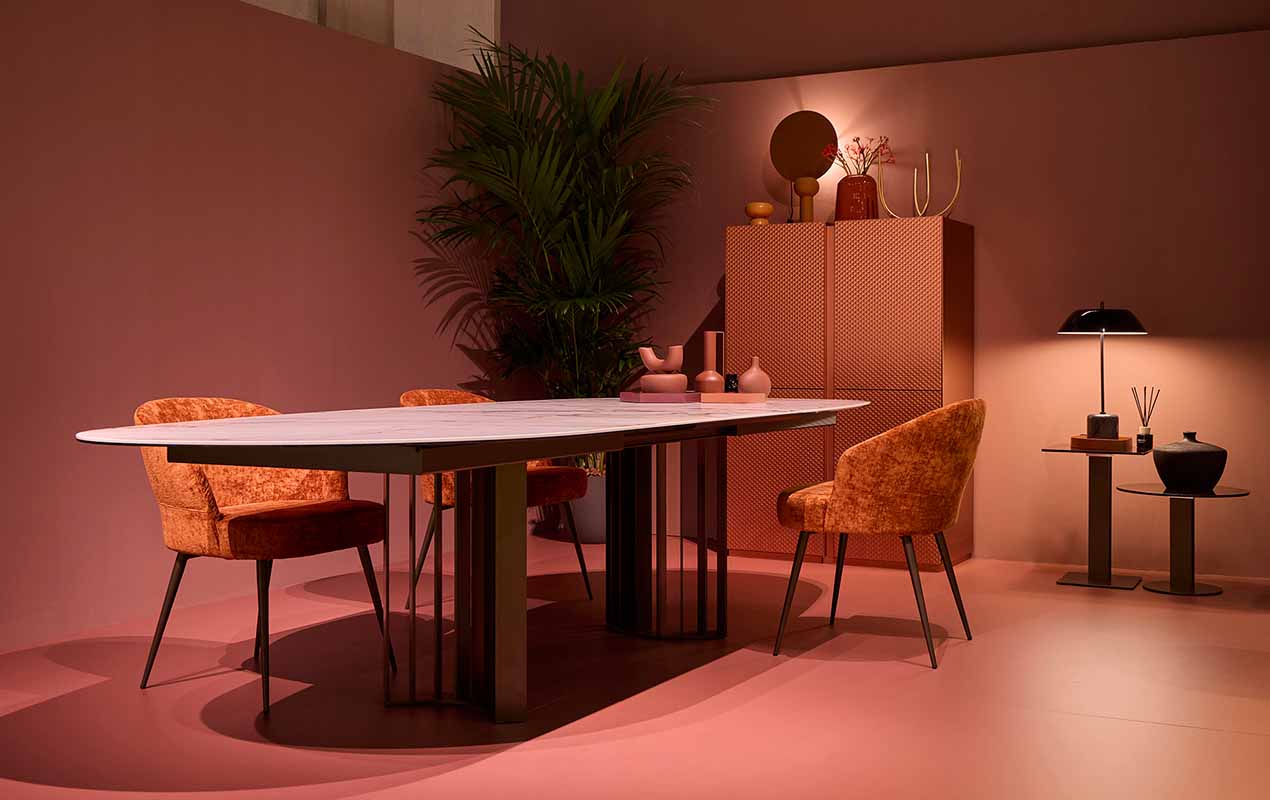 Joplin Dressy - Dinning Table - The August Company| Mumbai