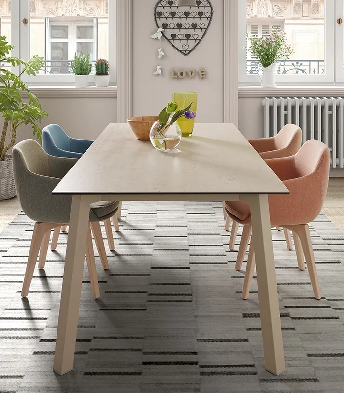 Merlot Dressy - Dinning Table - The August Company | Mumbai