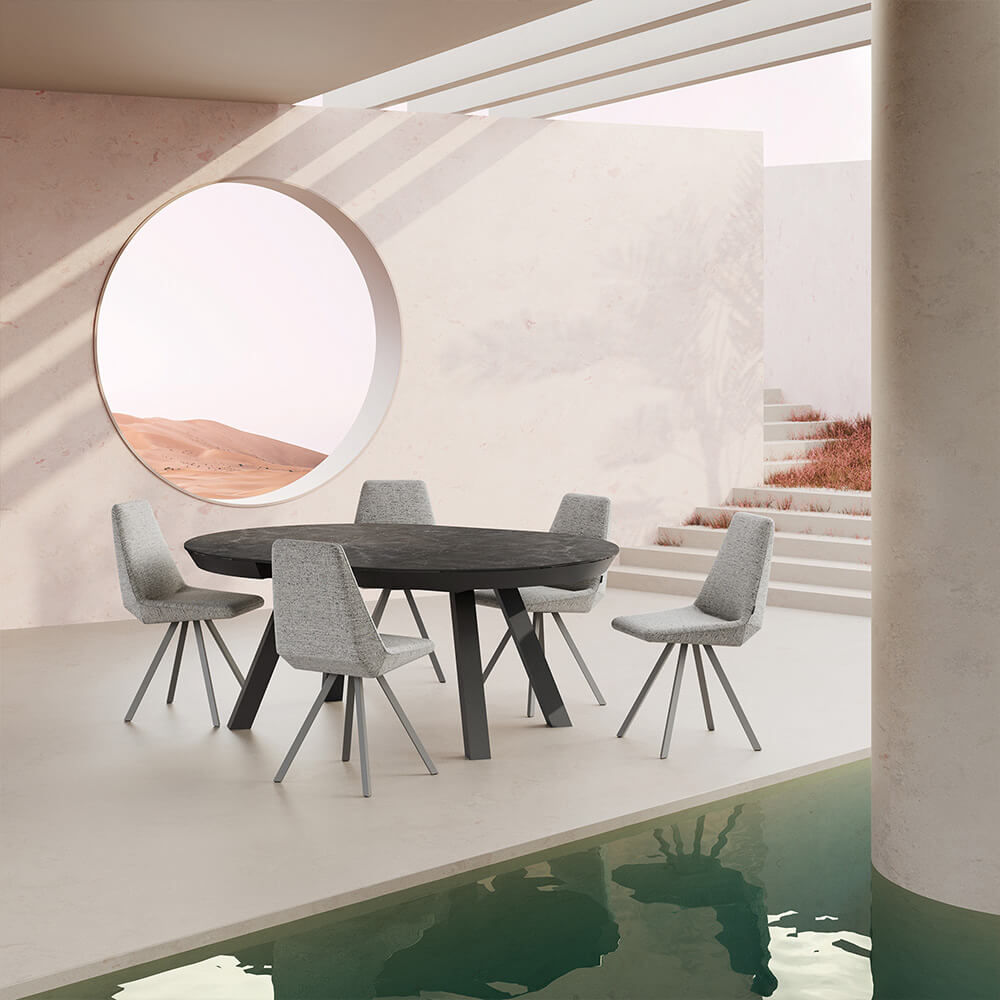 Esla Moblibercia - Dinning Table - The August Company | Mumbai