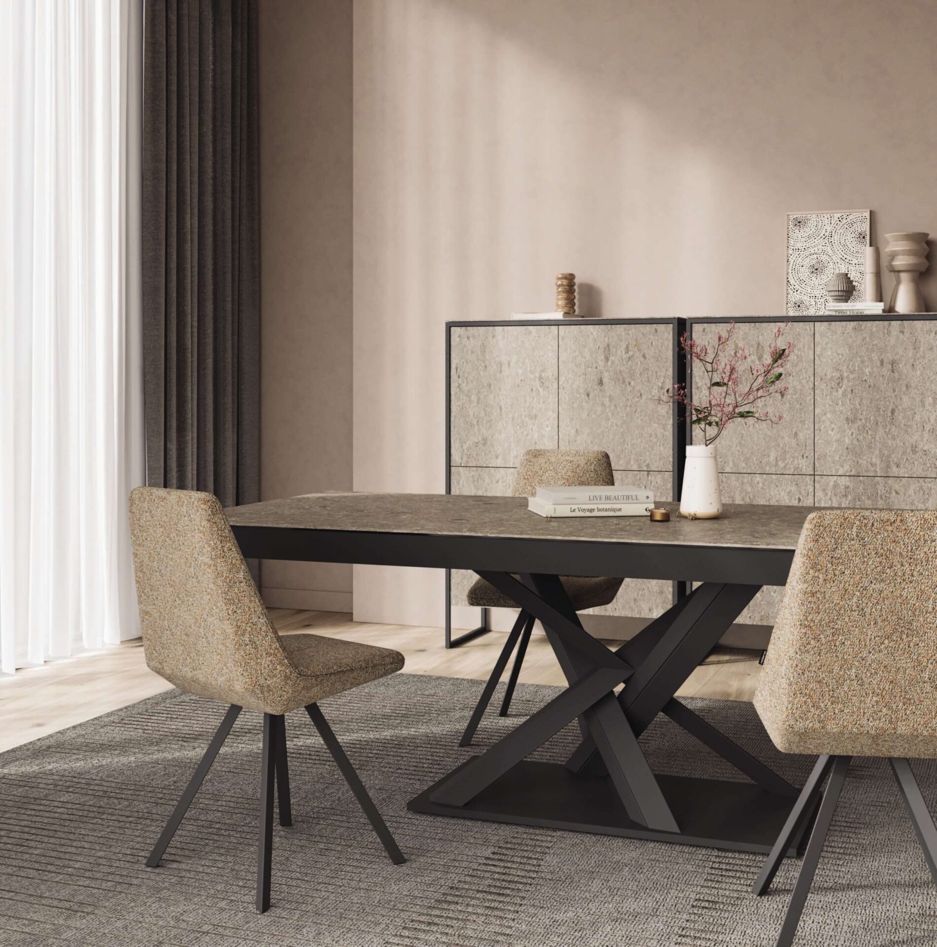 Mistral Moblibercia - Dinning Table - The August Company | Mumbai