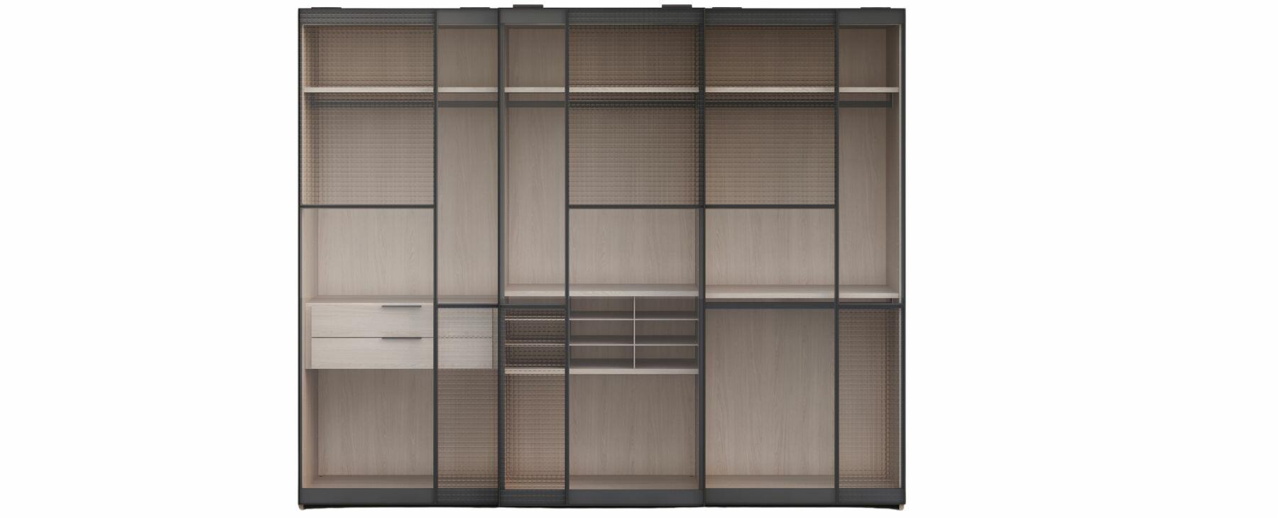 Emede Vetro - Sliding Wardrobe - The August Company | Mumbai