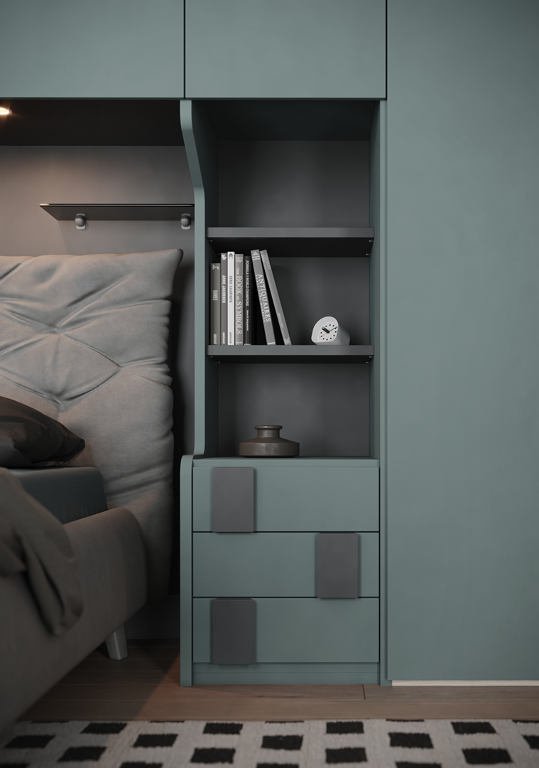 Giessige Tokyo - Bedside Table - The August Company | Mumbai