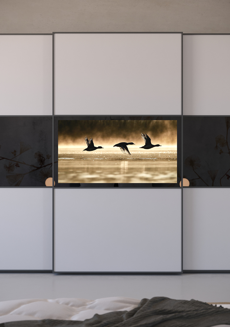 Giessegi Vision - Sliding Wardrobe - The August Company | Mumbai