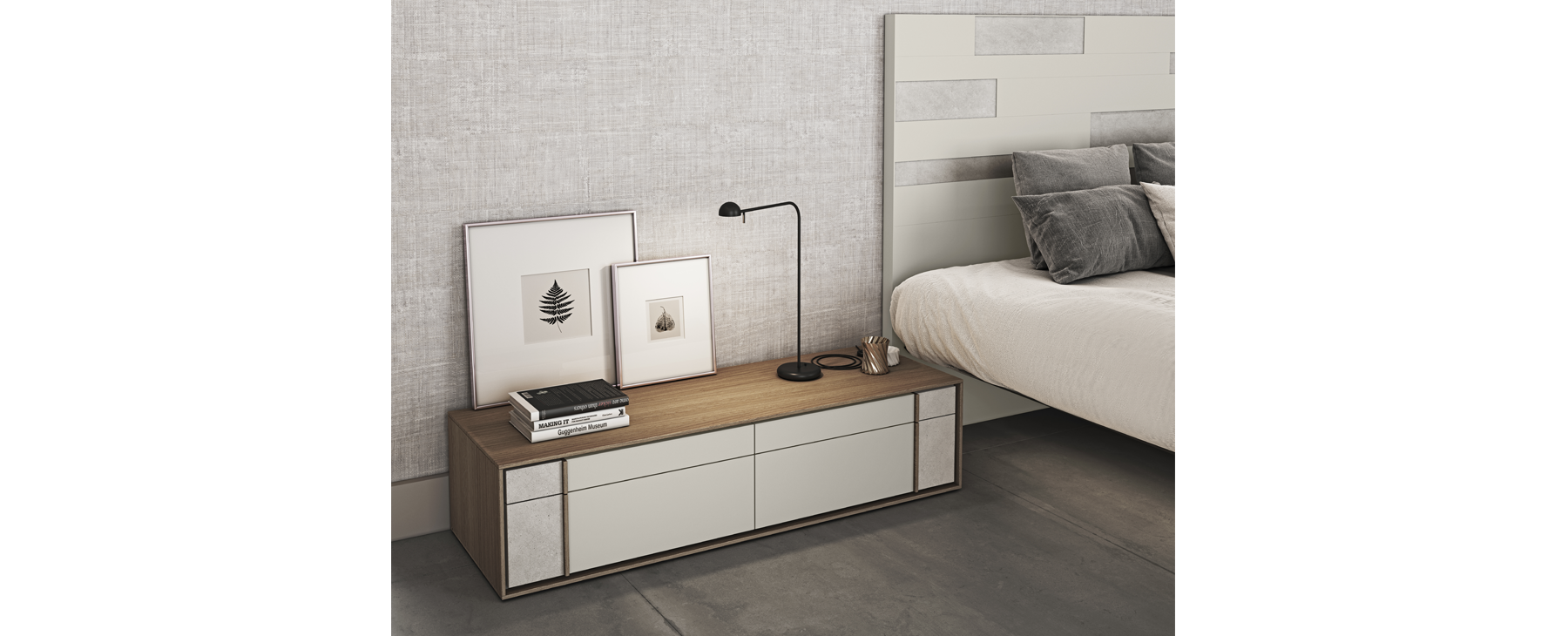 Emede Newtop - Bedside Table - The August Company | Mumbai