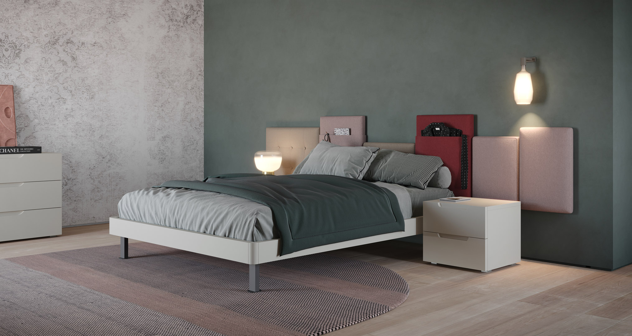 Giessige Zara - Bedside Table - The August Company | Mumbai