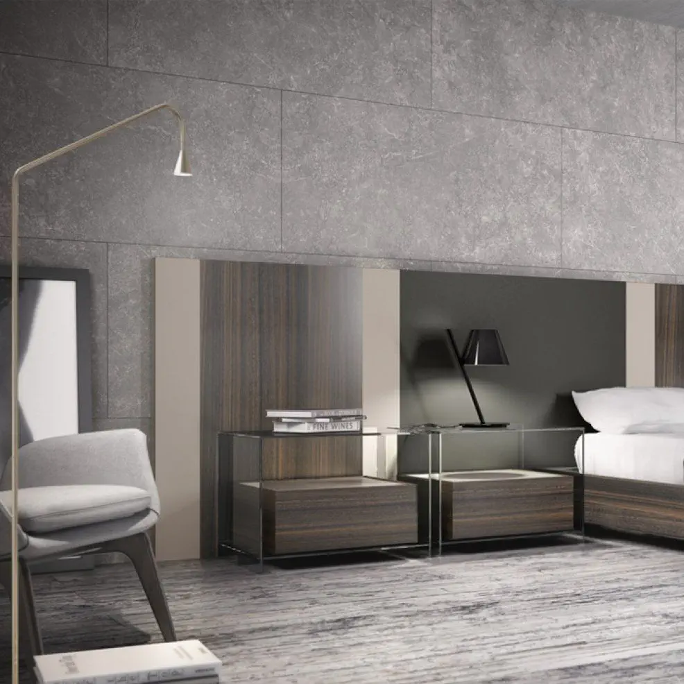 Emede Cube Klas - Bedside Table - The August Company | Mumbai