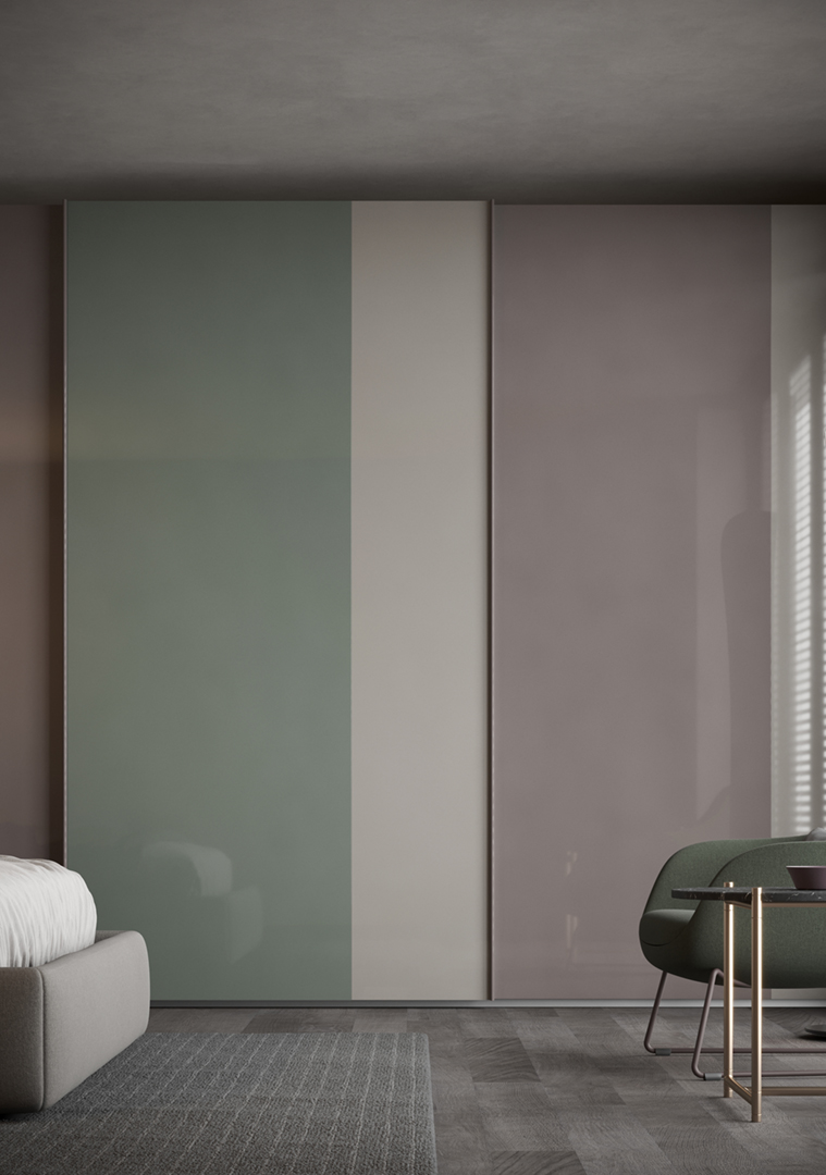 Giessegi Link - Sliding Wardrobe - The August Company | Mumbai