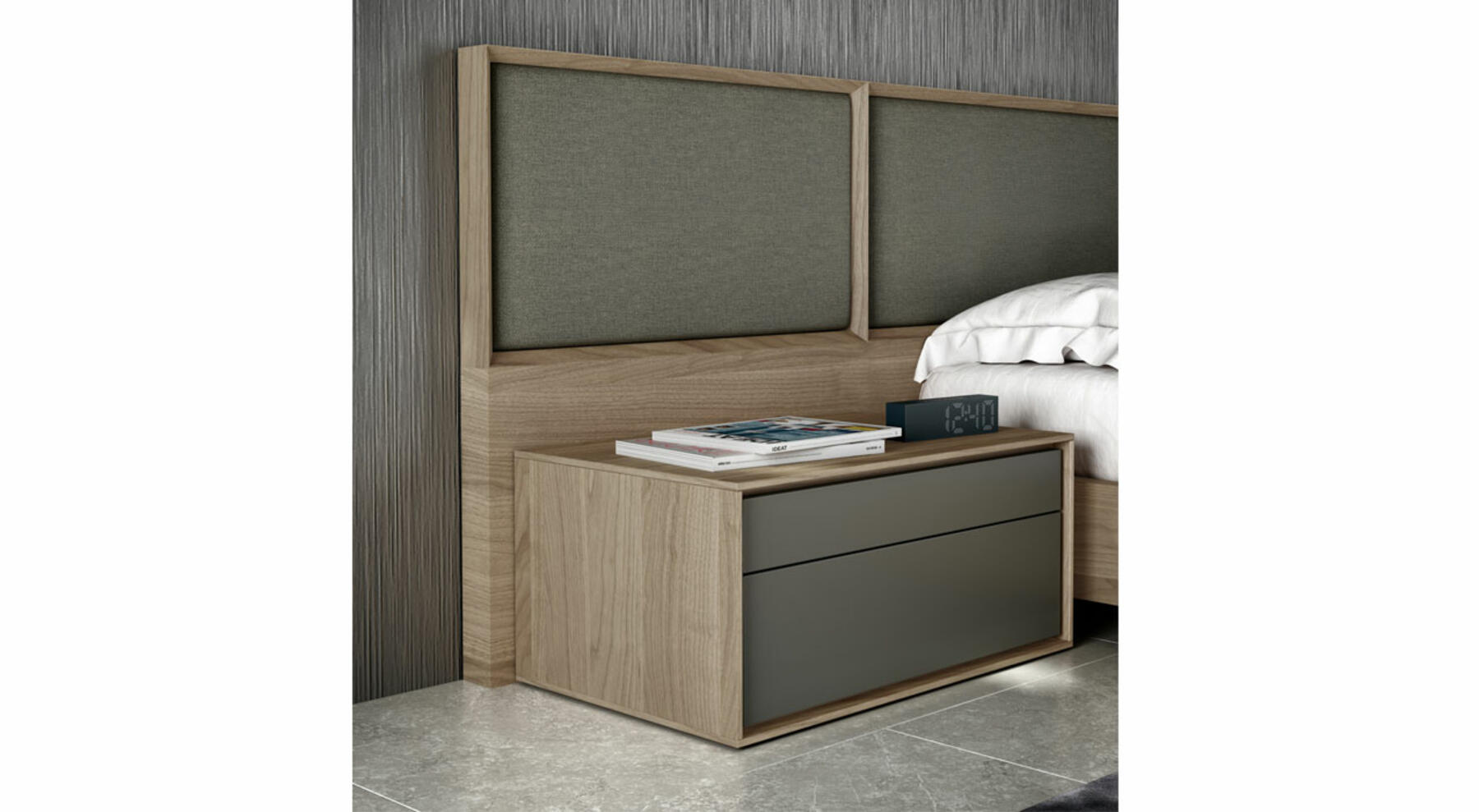 Emede Top - Bedside Table - The August Company | Mumbai