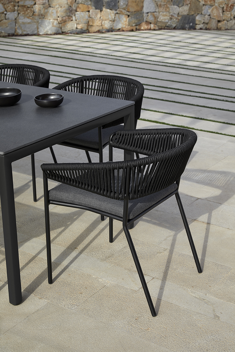 Point Weave - Outdoor Chairs- The August Company | Mumbai