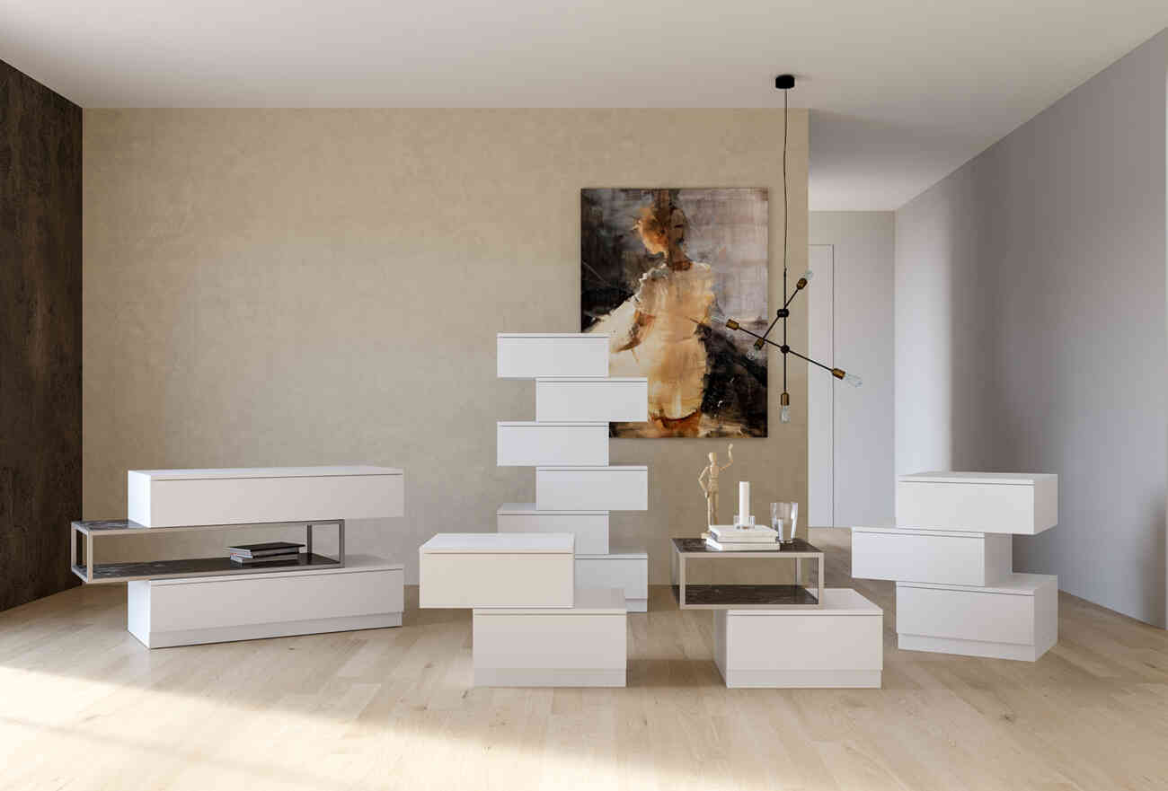 Giessige Bridge - Bedside Table - The August Company | Mumbai