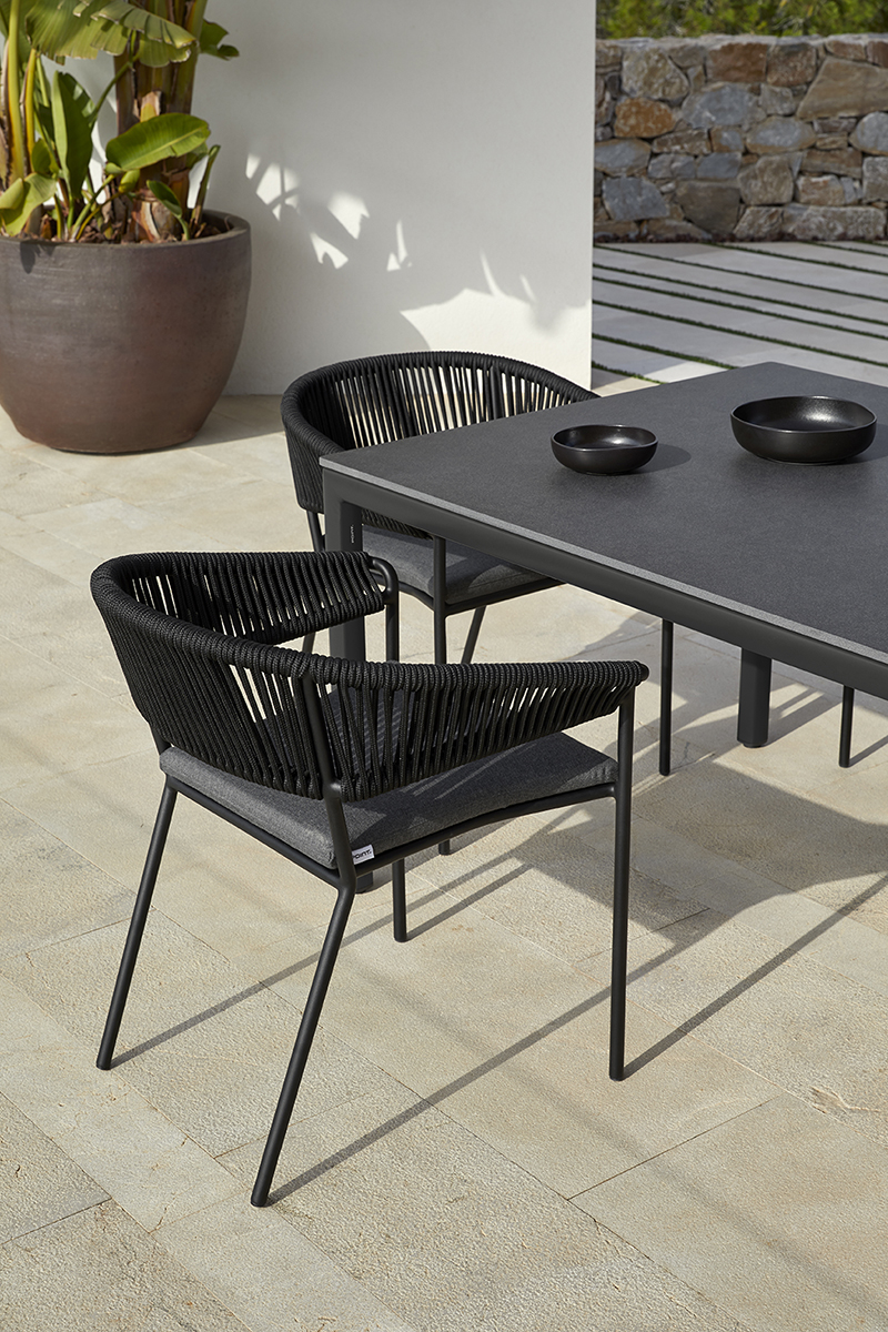 Point Weave - Outdoor Chairs- The August Company | Mumbai