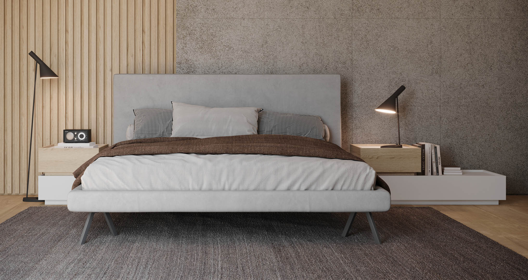 Giessige Domino - Bedside Table - The August Company | Mumbai