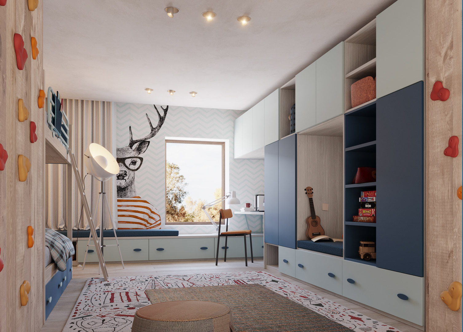CM307 - Kids Bedroom - The August company | Mumbai