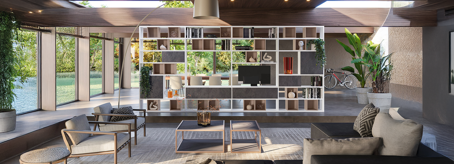 Bookcase - Wall Units - The August Company - Mumbai India